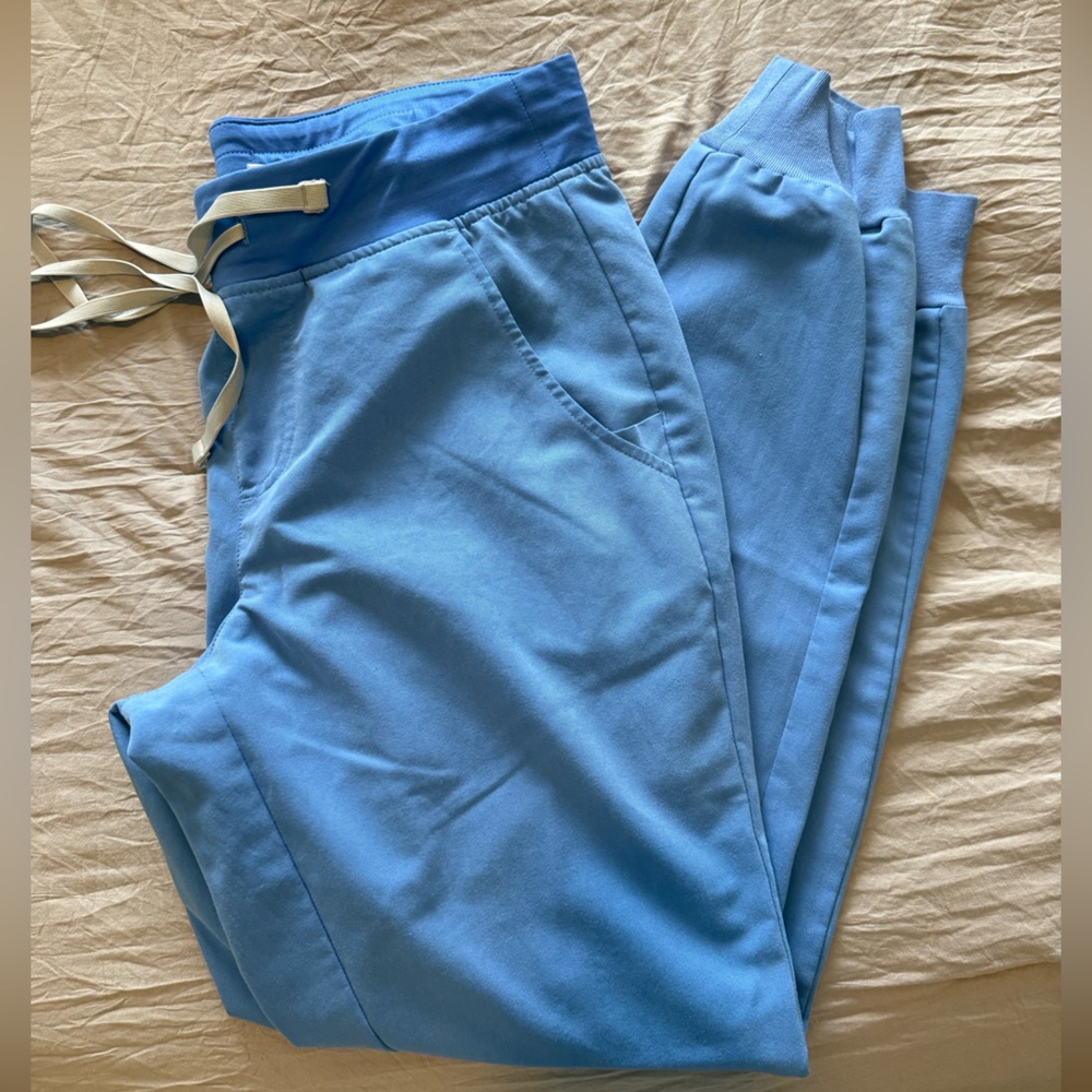 Figs Ceil Blue Scrub Pants